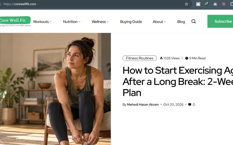 CoreWellFit – WordPress Website Design, SEO & Growth প্রজেক্টের স্ক্রিনশট